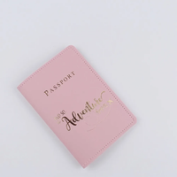 Trendy PU Leather Passport Cover Holder Travel Organizer Passport Holders Travel Wallets