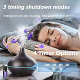 Ultrasonic Humidifier with Remote Control | 300ml Aroma Diffuser with Cool Mist Home Comfort Appliances Humidifiers