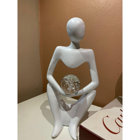 Unbreakable Big Size Home Decoration Statue Yoga Character