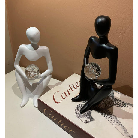 Unbreakable Big Size Home Decoration Statue Yoga Character