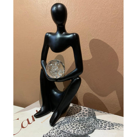 Unbreakable Big Size Home Decoration Statue Yoga Character