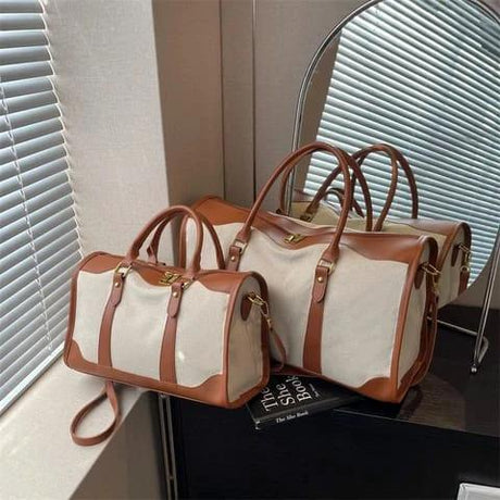 Vintage Waterproof Travelling Bag – Stylish Weekend & Short Travel Duffle Hand Bag Luggage & Bags