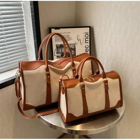 Vintage Waterproof Travelling Bag – Stylish Weekend & Short Travel Duffle Hand Bag Luggage & Bags