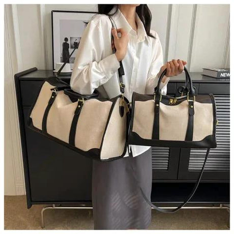 Vintage Waterproof Travelling Bag – Stylish Weekend & Short Travel Duffle Hand Bag Luggage & Bags