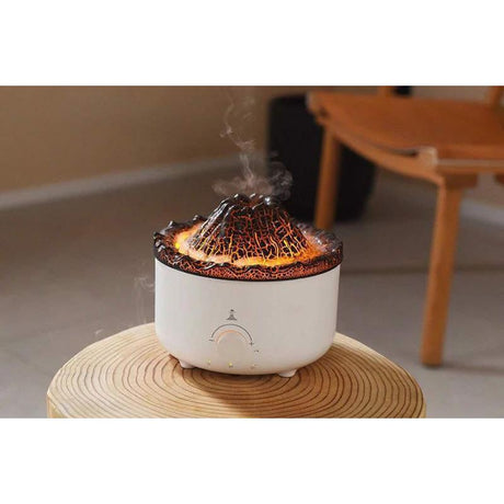 Volcano Aromatherapy Diffuser & Humidifier 560ml Ultrasonic Mist Air Purifier