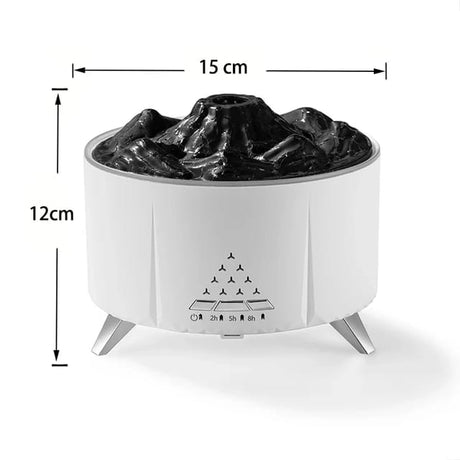 Volcano Humidifier with Bluetooth Connectivity, White Noise & Remote Control