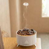 Volcano Humidifier with Bluetooth Connectivity, White Noise & Remote Control