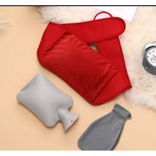Waist Hot Water Bottle for Pain Relief and Comfort Therapy