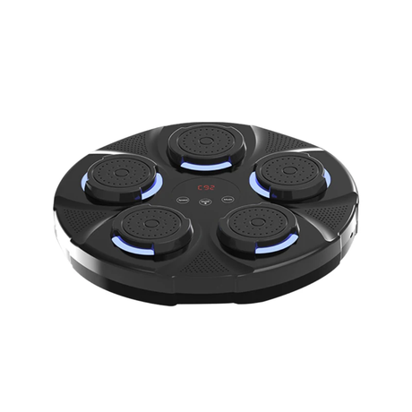 Wall Mounted Punch Boxing Trainer with LED Display and Dynamic Training Modes