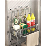 Wall-Mounted Sink Tidy – Dual-Use Organizer for Kitchen Essentials