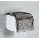 Wall Mounted Transparent Tissue Box Holder Elegant, Handcrafted Design for Bathrooms, Offices & Living Spaces