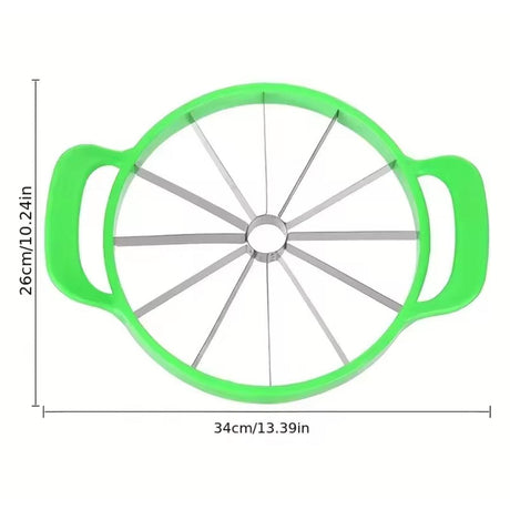 Watermelon Cutter/Slicer Stainless Steel, Sharp Blades, Strong Handle Grips