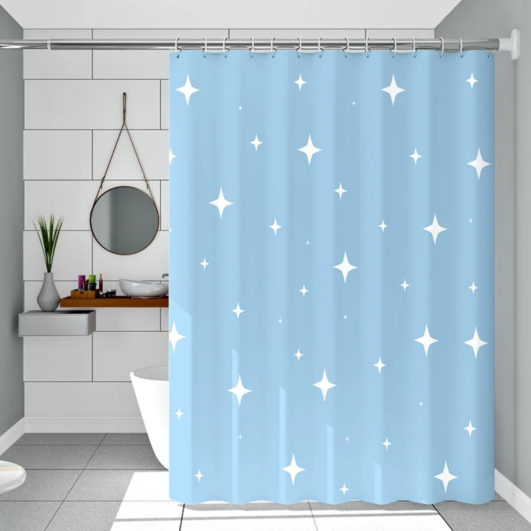 Waterproof EVA Shower Curtain 180 x 200 cm