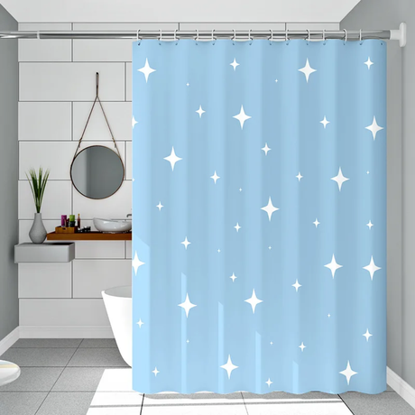 Waterproof EVA Shower Curtain 180 x 200 cm