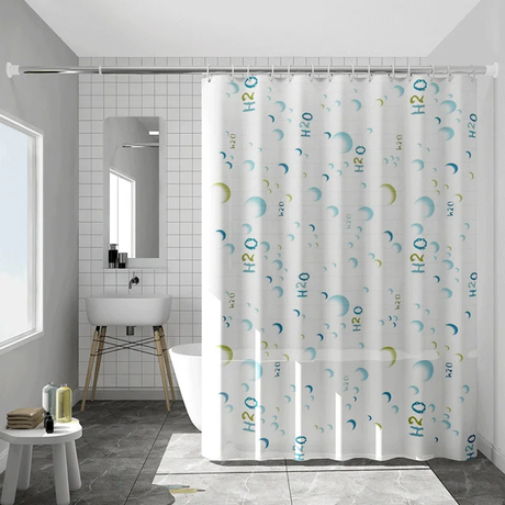 Waterproof EVA Shower Curtain 180 x 200 cm