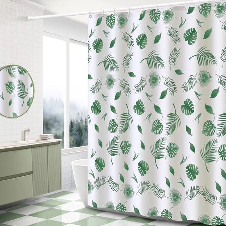 Waterproof EVA Shower Curtain 180 x 200 cm