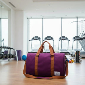Waterproof Gym Duffle Bag - Travel Bag with Shoe Compartment Travel Organizer Bags