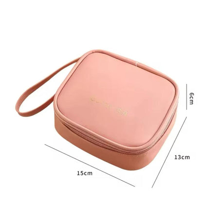 Waterproof Mini Pads Pouch | Multipurpose Zipper Bag Cosmetic Bags & Cases Cosmetic & Toiletry Bags