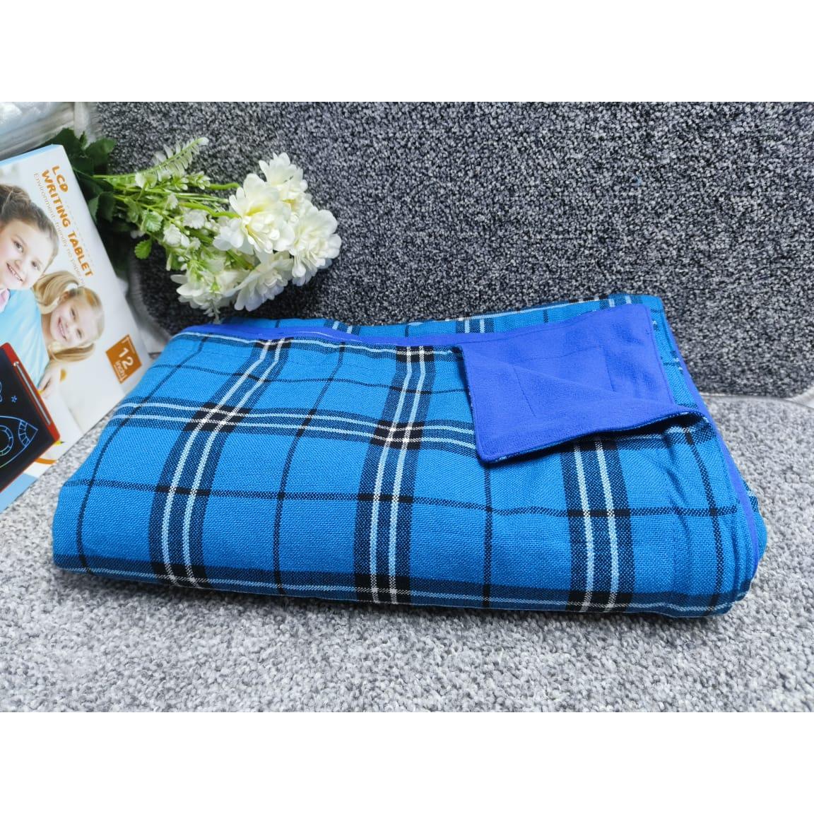 High Quality Maasai Fleece Blanket | 150cm x 200cm (5 by 6)| Vibrant & Cozy Traditional Design- Furaha Finds Kenya