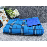 High Quality Maasai Fleece Blanket | 150cm x 200cm (5 by 6)| Vibrant & Cozy Traditional Design- Furaha Finds Kenya