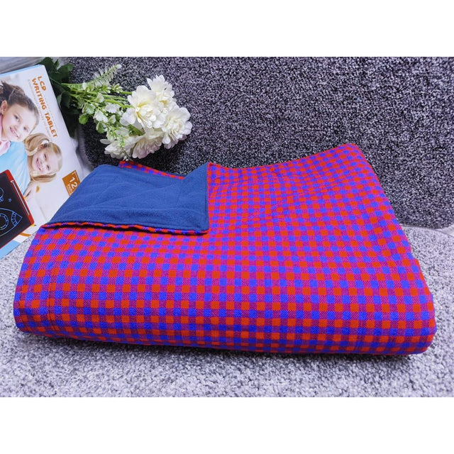 High Quality Maasai Fleece Blanket | 150cm x 200cm (5 by 6)| Vibrant & Cozy Traditional Design- Furaha Finds Kenya