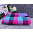 High Quality Maasai Fleece Blanket | 150cm x 200cm (5 by 6)| Vibrant & Cozy Traditional Design- Furaha Finds Kenya