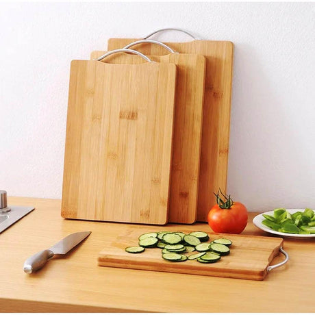 Bamboo Wooden Chopping Board | Durable, Eco Friendly, Scratch Resistant Cutting Board for Kitchen Use- Furaha Finds Kenya