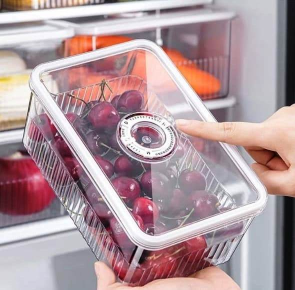 Furaha Finds Acrylic Fridge Storage Containers 