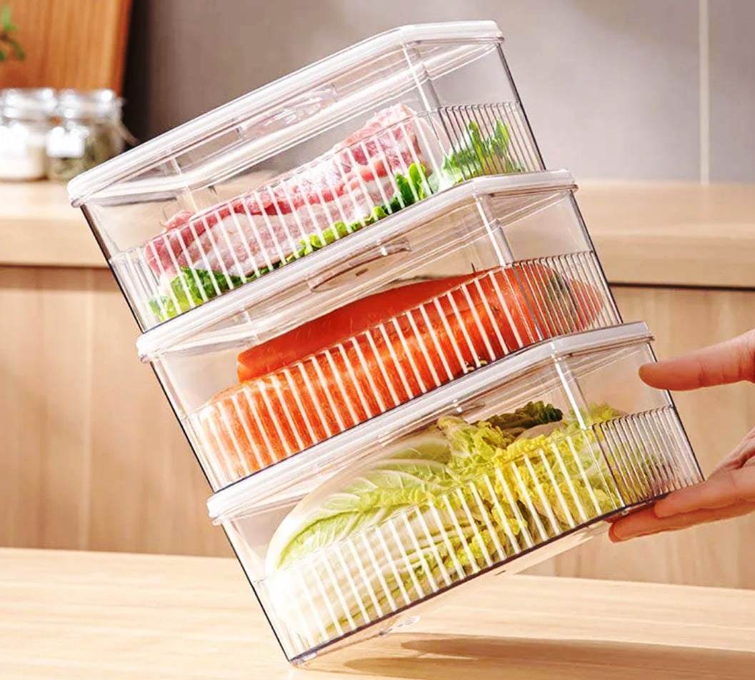 Furaha Finds Acrylic Fridge Storage Containers 
