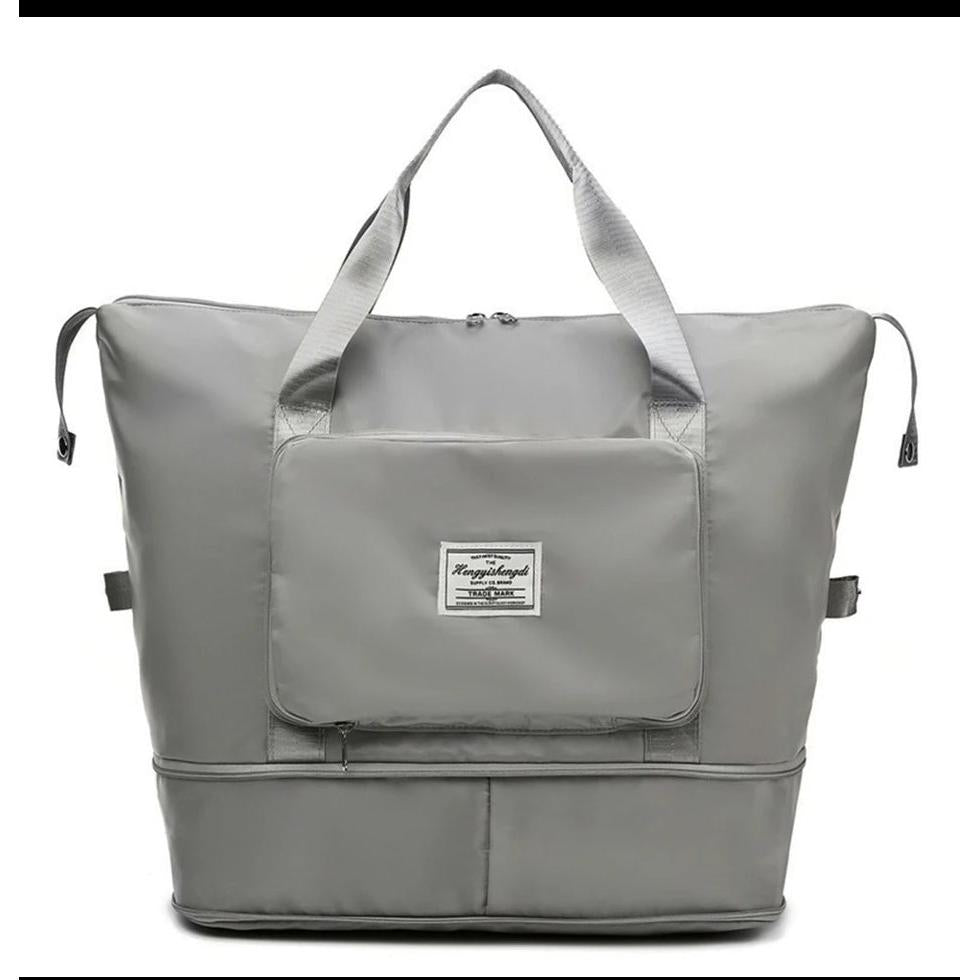 Multipurpose Expandable Foldable Fashion Travel Bag | Available in Fuchsia, Grey, Peach/Pink, Purple