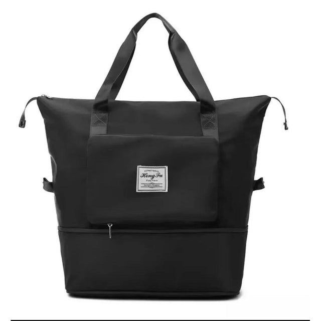 Multipurpose Expandable Foldable Fashion Travel Bag | Available in Fuchsia, Grey, Peach/Pink, Purple