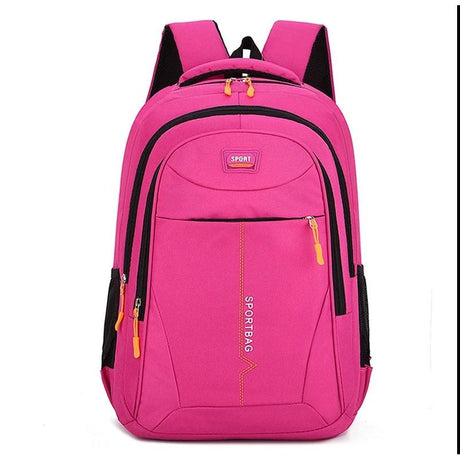 Oxford Waterproof Fabric Backpack | 46x32x16 cm | Ideal for Upper Classes (JSS), Laptop, Senior School, College | Various Colors Available