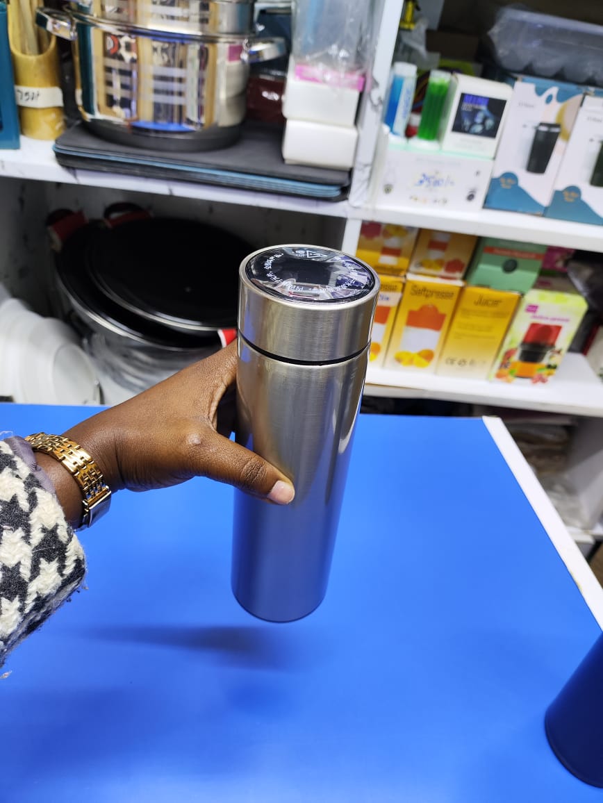 Portable Lightweight 500ml Temperature Display Vacuum Flask