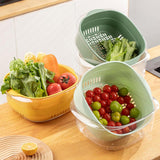Filter Strainer Fruit Washing Food Strainer | Double Layer Design for Easy Draining- Furaha Finds Kenya