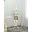 Standing Coat Rack | Metal Design for Organized Clothing Storage | 17.5 x 4.5 cm