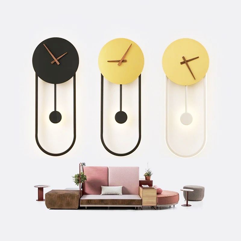 Furaha Finds Nordic Wall Mounted LED Wall Light with Pendulum Minimalist linear design,energy efficient modern lighting for bedrooms,living rooms,and hallways.