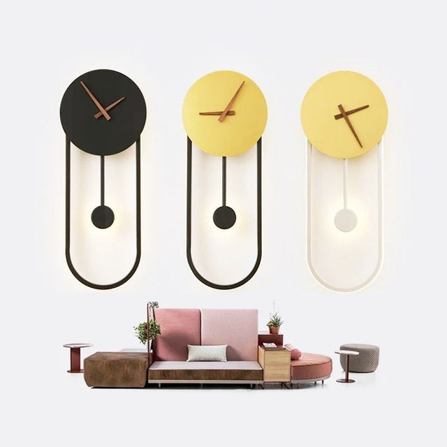 Furaha Finds Nordic Wall Mounted LED Wall Light with Pendulum Minimalist linear design,energy efficient modern lighting for bedrooms,living rooms,and hallways.