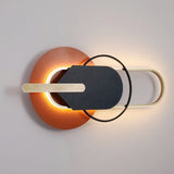 Furaha Finds Black Modern Wall Light Bracket Metal & Acrylic LED wall lamp,energy efficient stylish lighting for living rooms, bedrooms, offices, and corridors.
