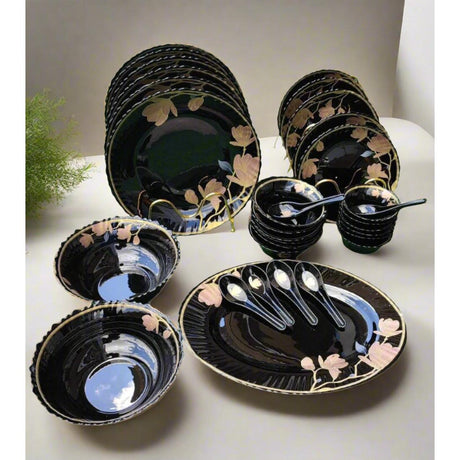 33pc Complete Dinner Set Elegant & Functional Tableware- Furaha Finds Kenya