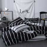 Extra King Size 7 ft x 8 ft Duvet Cover Set  |Soft Cotton Blend Fabric, Includes 2 Pillowcases | Ideal For Master Bedrooms and Large Beds