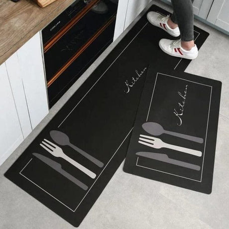 Rubber Kitchen Mats | 2 Piece Set | Multicolors | Durable, Non-Slip, and Easy to Clean- Furaha Finds Kenya