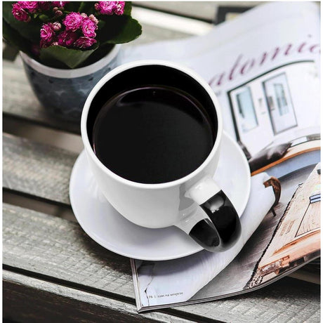 High Quality 360ml Two Tone Ceramic Tea Mugs- Furaha Finds Kenya