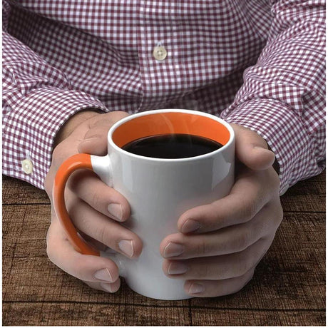 High Quality 360ml Two Tone Ceramic Tea Mugs- Furaha Finds Kenya