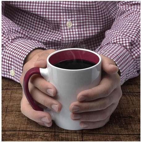 High Quality 360ml Two Tone Ceramic Tea Mugs- Furaha Finds Kenya