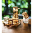 Borosilicate Glass Jar Set 7 Piece Heat Resistant Drinkware Collection- Furaha Finds Kenya