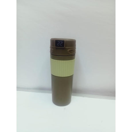 High-Quality Coffee Thermal Cup with LED Temperature Display | 480ml Double-Walled Stainless Steel Tumbler