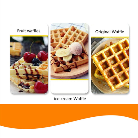 2 in 1 Non Stick Aluminium Waffle Pan | Waffle Maker with Insulated Handle | Food Mold Pot | Easy Clean, Non-Stick Plates | Perfect for Various Waffle Flavors- Furaha Finds Kenya