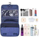 Portable Hanging Cosmetic Makeup Toiletry Bags with Hooks | Travel & Home Use | Multicolor