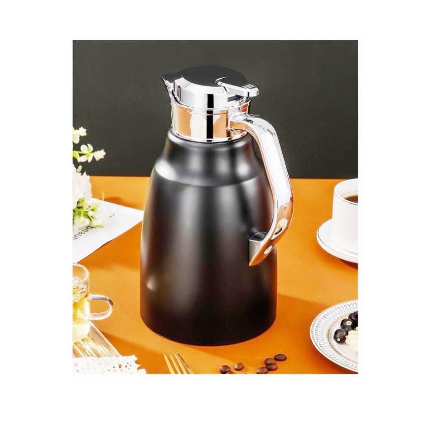 Flask Shiny Stainless Steel 1.8L.