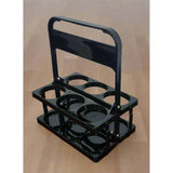 Portable Foldable 6 Bottle Organizer Carrier Rack 27.2cm x 18cm x 33cm Picnics, Outings, Home Organization.- Furaha Finds Kenya